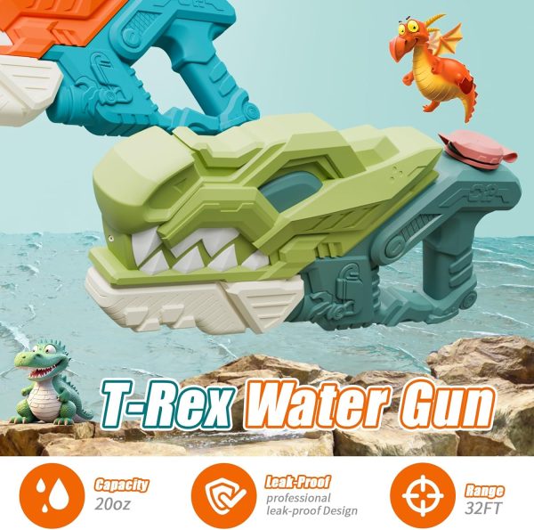 Water Gun for Kids, Squirt Guns Range Up to 32Ft Powerful Water Blaster for Summer Pool Beach Party Toys, Water Fighting Summer Toys for Kids Ages 8-12 - Image 2
